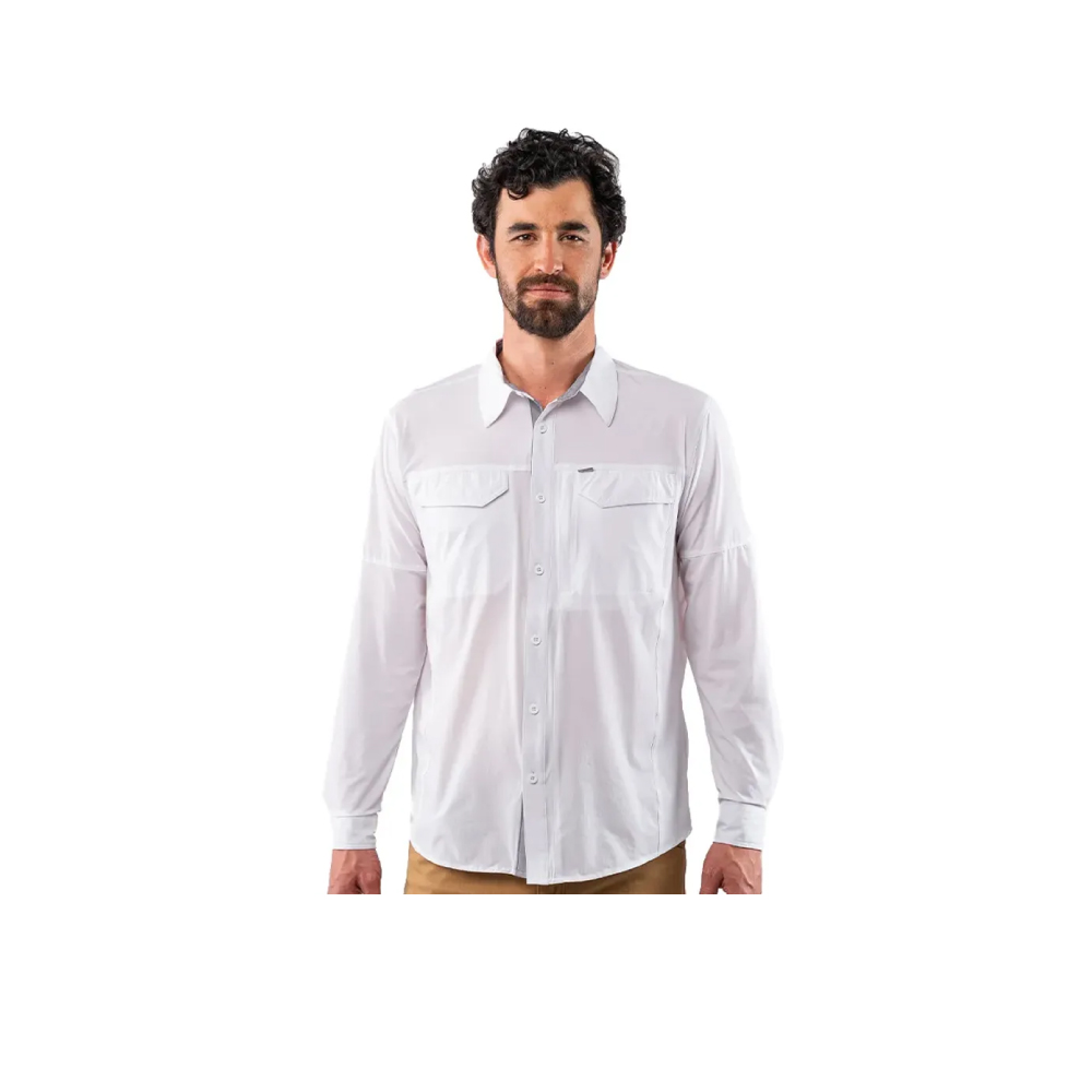 Camisa Hw Antakari Spandex Blanca Xl Blanco