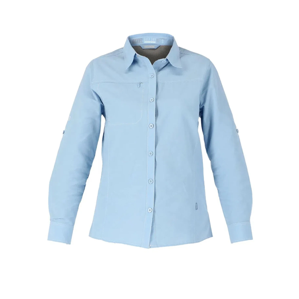 Camisa Hw Duck Dry Mujer Celeste