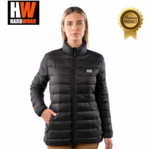 Parka Pluma Pullay PRO Negro Mujer