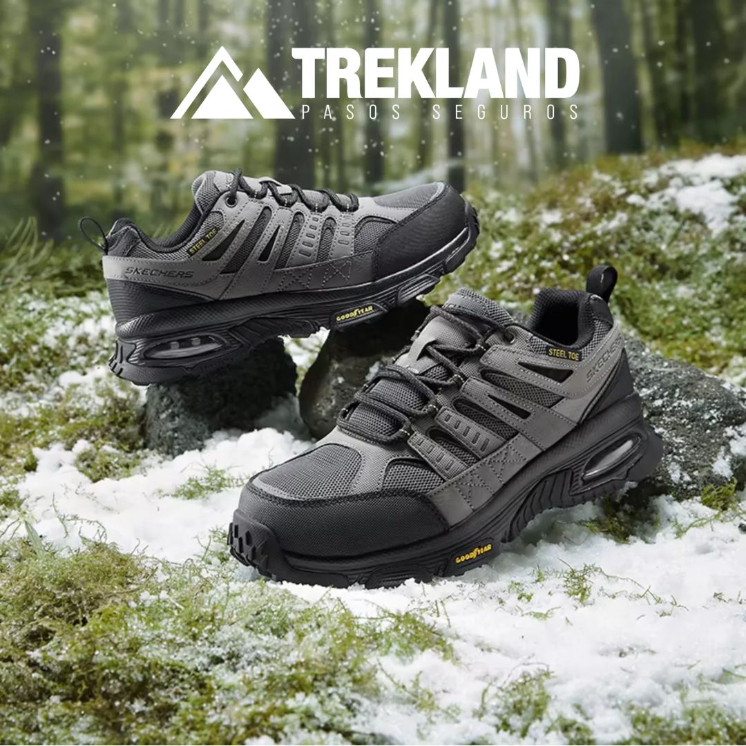 ZAPATILLA DE SEGURIDAD ARCKET GREY 200140-GYBK HOMBRE SKECHERS