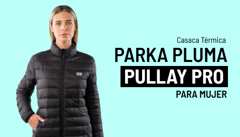 parka pluma pullay pro para mujer